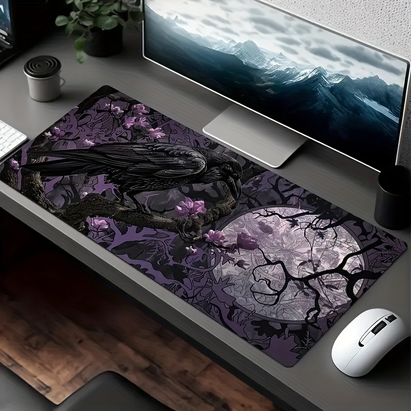 Tradescantia Purple - Mouse Pad Gótico Corvo e Luz
