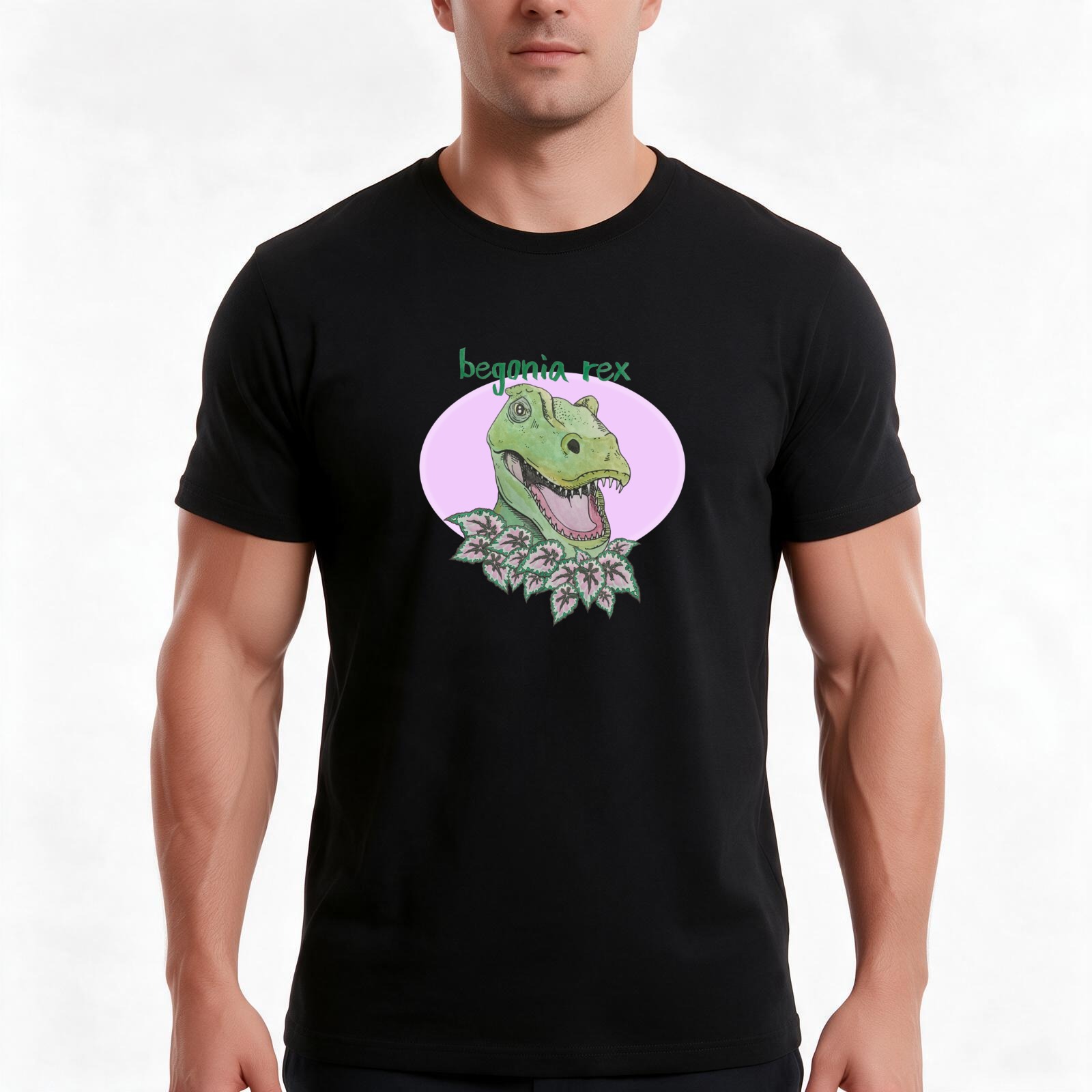 Begonia Rex - Camiseta T-Rex Begonia (rosa), camiseta de