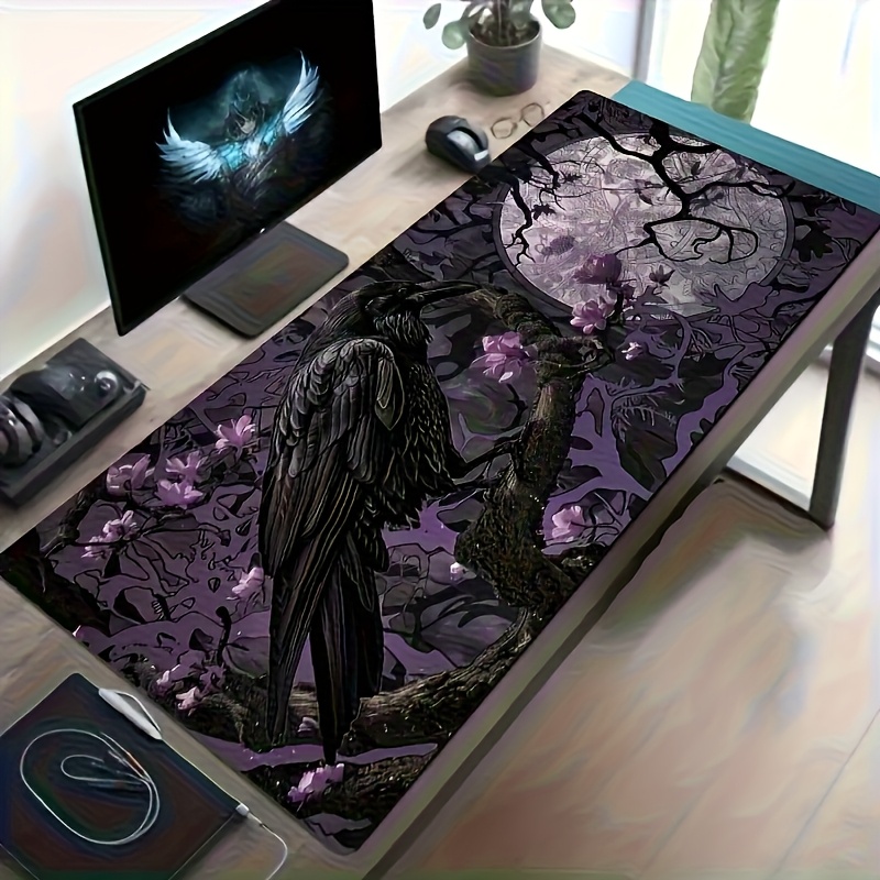 Mouse Pad Gótico Corvo e Luz d - Tradescantia Purple avaliação e preço