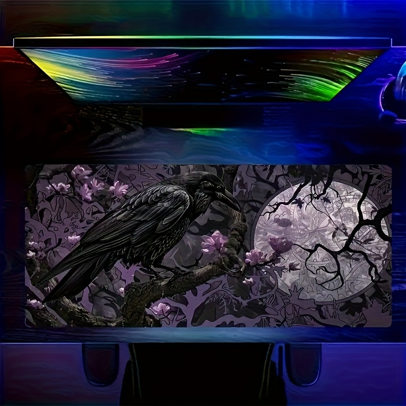 Mouse Pad Gótico Corvo e Luz d - Tradescantia Purple avaliação e preço