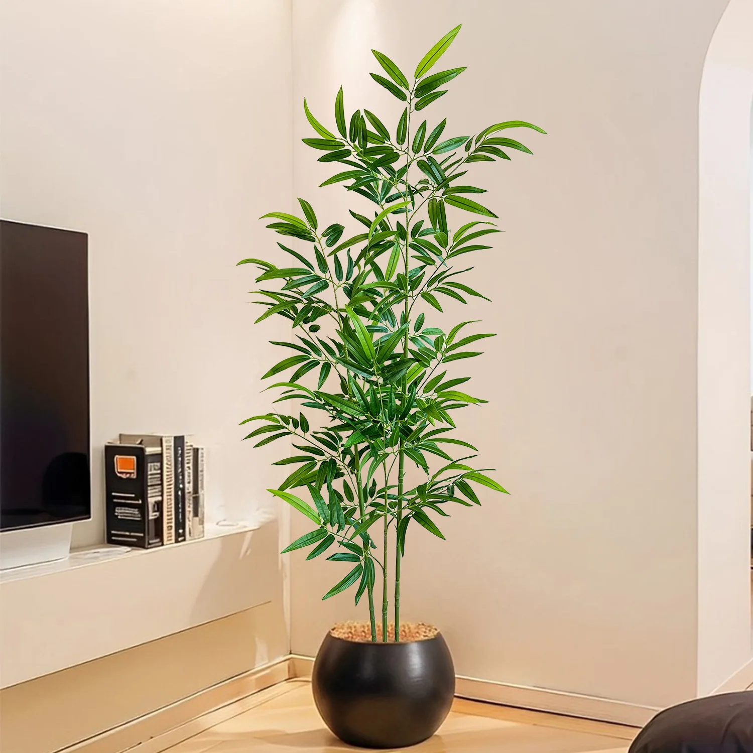 Bambu Verde Artificial Sem Des - Ficus Lyrata Tree avaliação e preço