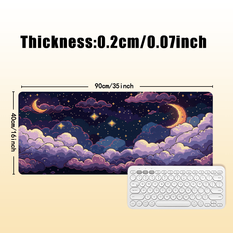 Mouse Pad Nuvem Noturna Estrel - Tradescantia Purple avaliação e preço
